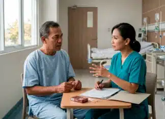 Ante el paciente que todavía fuma en los hospitales de Yogyakarta